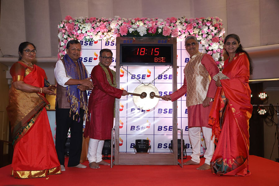 20231112 BSE muhurat trading bell ringing ceremony